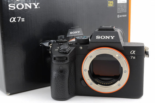 Sony A7 III d’occasion – Boîtier hybride plein format